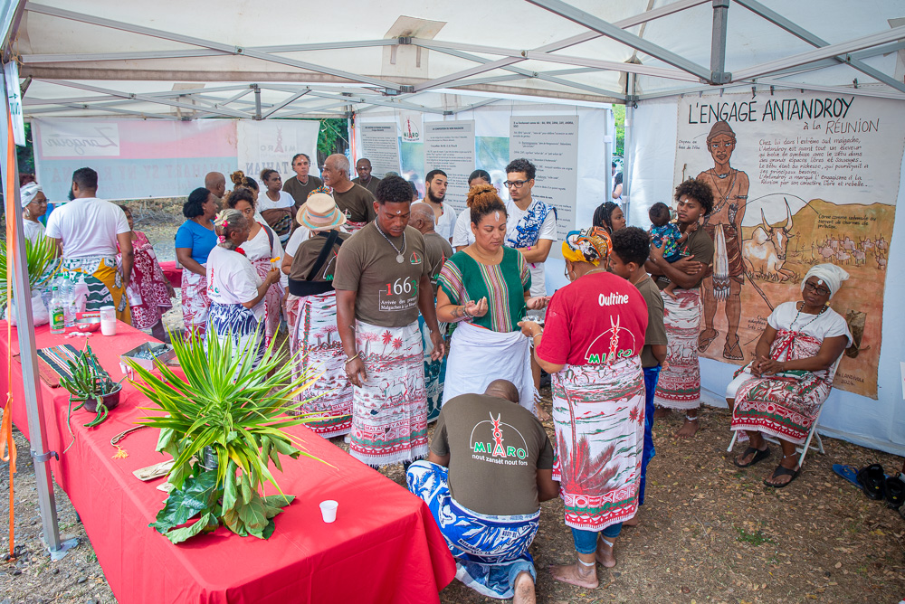 Stand culturel sur les traditions Antandroy.