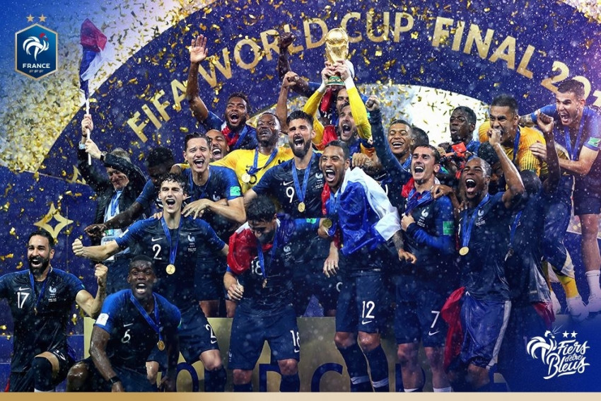 La France, championne du monde de football !
