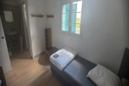 Chambre double lit simple